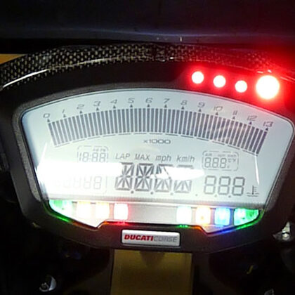 Индикатор включенной передачи на мотоцикл Ducati 1098